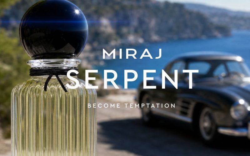 Miraj lanseaza Serpent, cel mai nou parfum al brandului, intr-un eveniment spectaculos cu prezenta unui Boa Constrictor