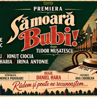 Carmen Tănase și Florin Busuioc, protagoniștii premierei „Să moară Bubi!”, în turneu la Buzău, Focșani și Câmpina